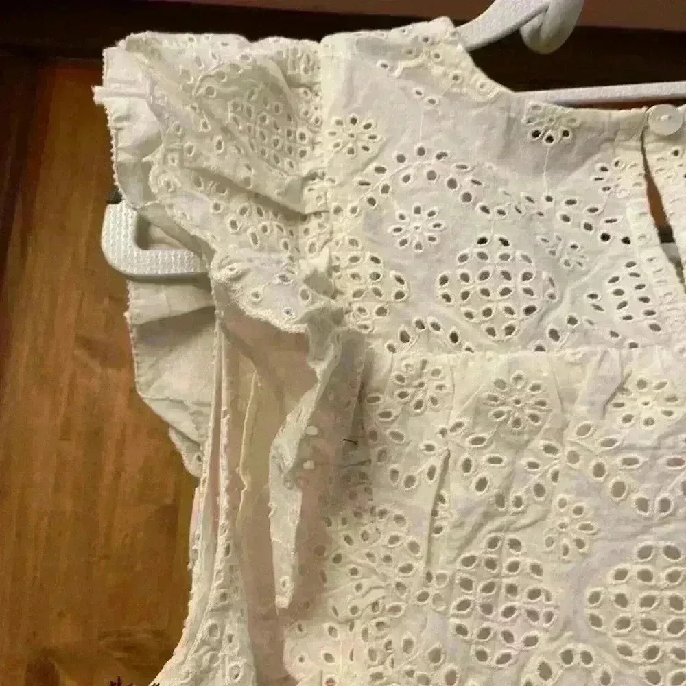 St Roche Elysian Lace Dress In Vanilla-Size 6-New - Picture 7 of 10